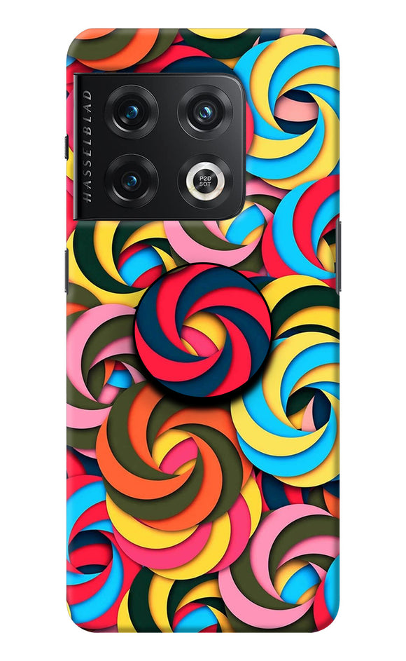Spiral Pattern OnePlus 10 Pro 5G Pop Case
