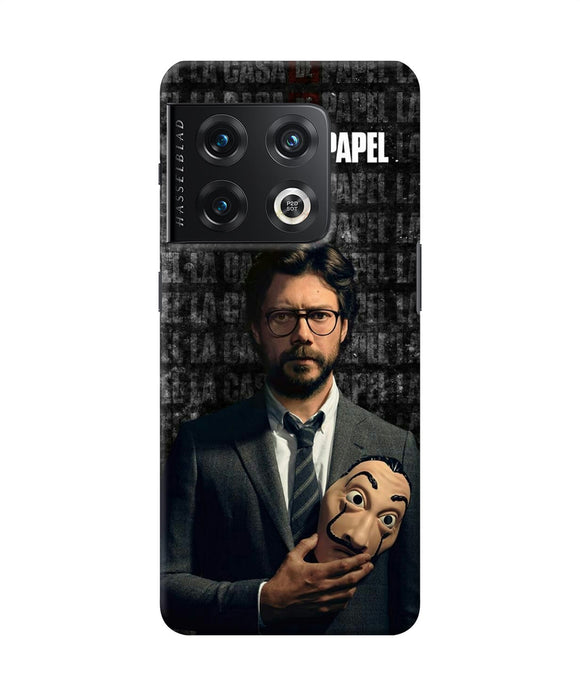 Money Heist Professor with Mask OnePlus 10 Pro 5G Back Cover