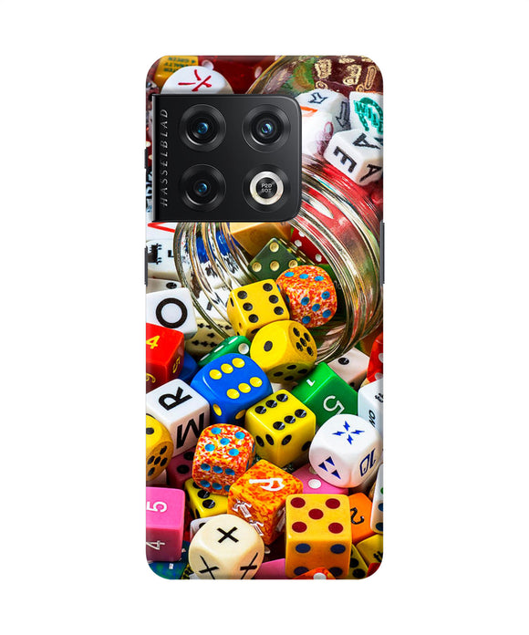 Colorful Dice OnePlus 10 Pro 5G Back Cover