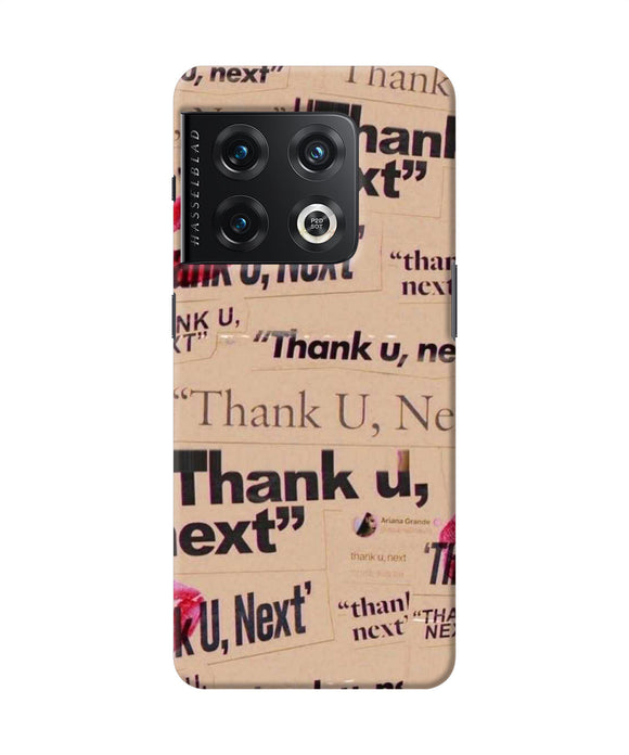 Thank you next OnePlus 10 Pro 5G Back Cover