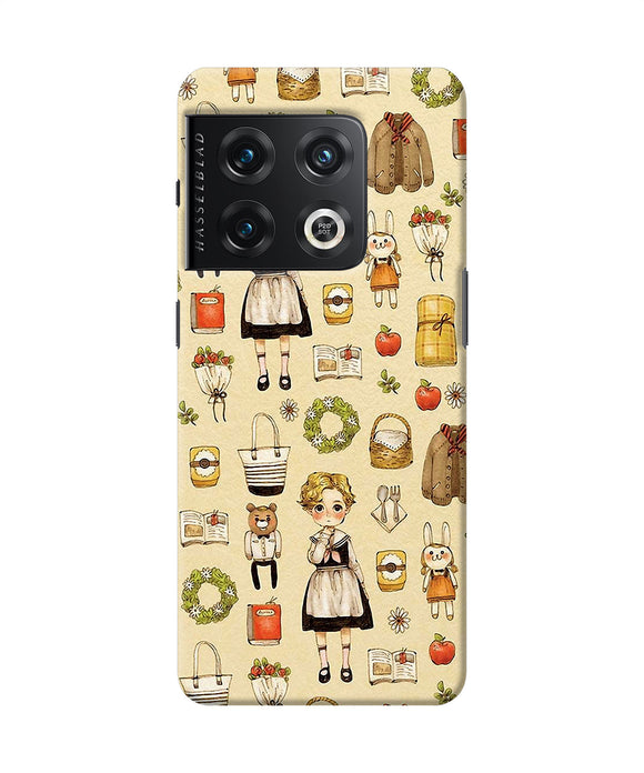 Canvas girl print OnePlus 10 Pro 5G Back Cover