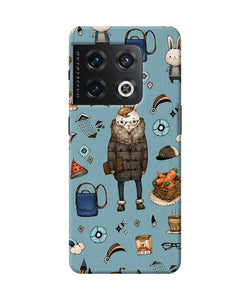 Canvas rabbit print OnePlus 10 Pro 5G Back Cover