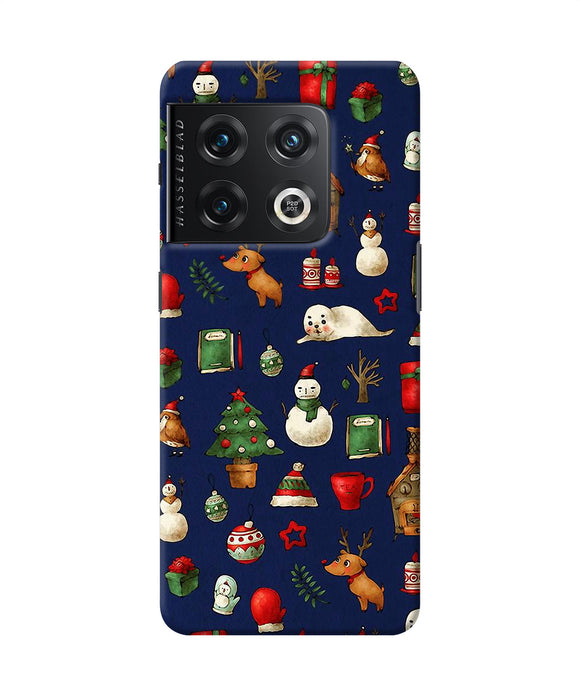 Canvas christmas print OnePlus 10 Pro 5G Back Cover