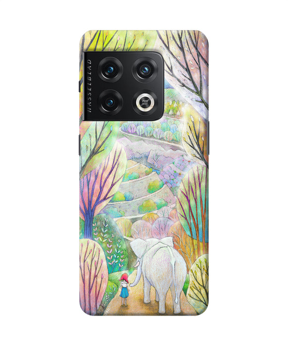 Natual elephant girl OnePlus 10 Pro 5G Back Cover