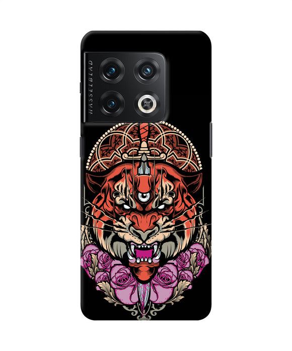 Abstract tiger OnePlus 10 Pro 5G Back Cover