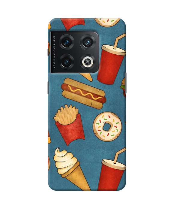 Abstract food print OnePlus 10 Pro 5G Back Cover