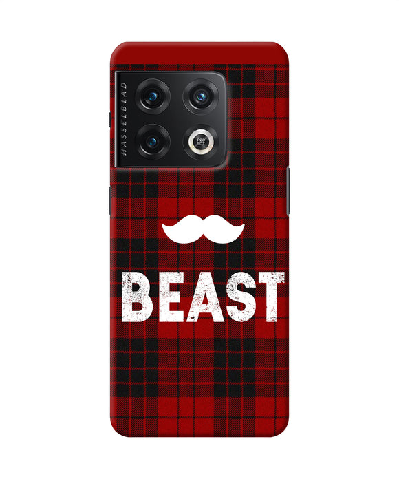 Beast red square OnePlus 10 Pro 5G Back Cover