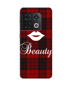 Beauty red square OnePlus 10 Pro 5G Back Cover