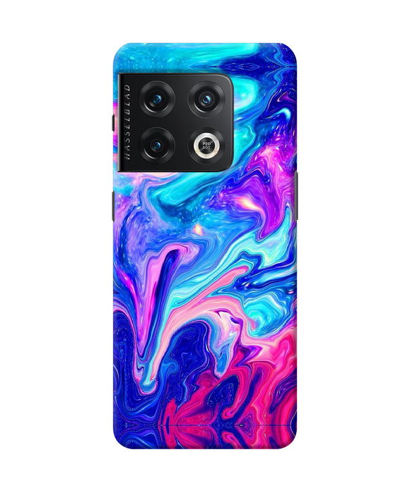 Abstract colorful water OnePlus 10 Pro 5G Back Cover