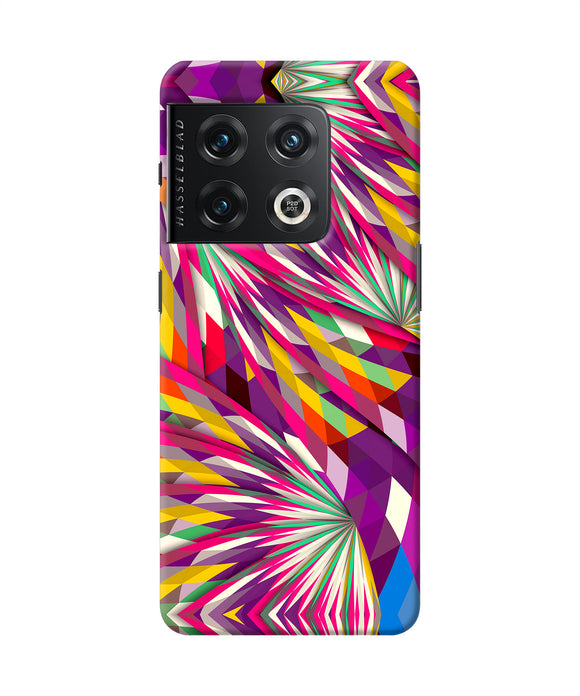 Abstract colorful print OnePlus 10 Pro 5G Back Cover