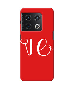 Love two OnePlus 10 Pro 5G Back Cover