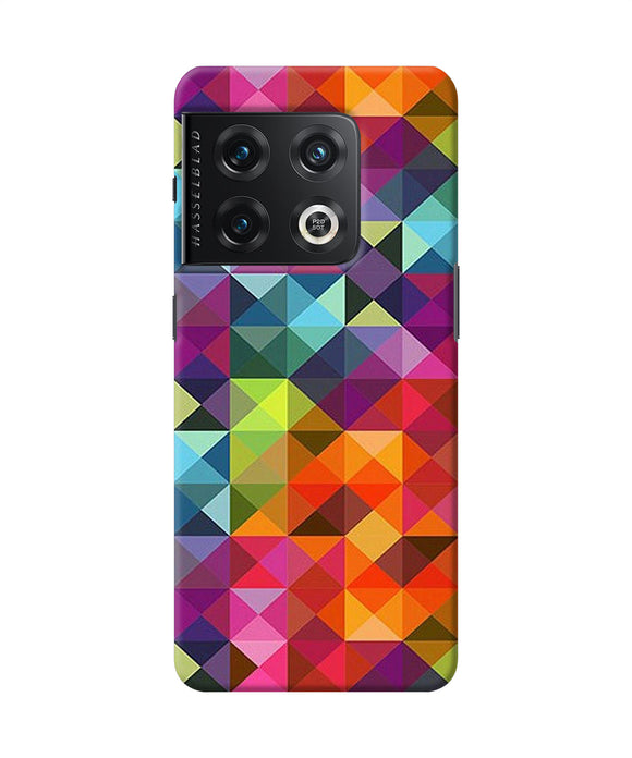 Abstract triangle pattern OnePlus 10 Pro 5G Back Cover