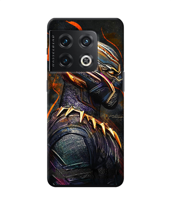 Black panther side face OnePlus 10 Pro 5G Back Cover