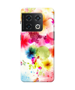 Flowers print OnePlus 10 Pro 5G Back Cover