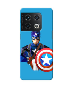 Captain america character OnePlus 10 Pro 5G Back Cover