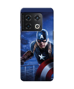 Captain with ironman OnePlus 10 Pro 5G Back Cover