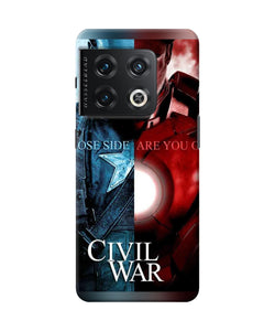 Civil war OnePlus 10 Pro 5G Back Cover