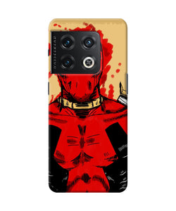 Blooded deadpool OnePlus 10 Pro 5G Back Cover