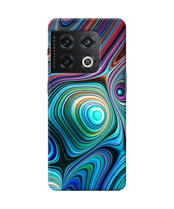 Abstract coloful waves OnePlus 10 Pro 5G Back Cover