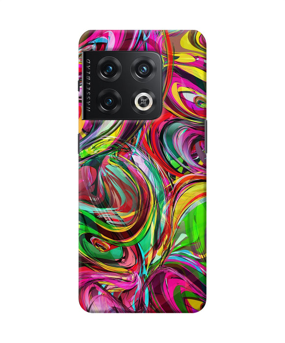 Abstract colorful ink OnePlus 10 Pro 5G Back Cover