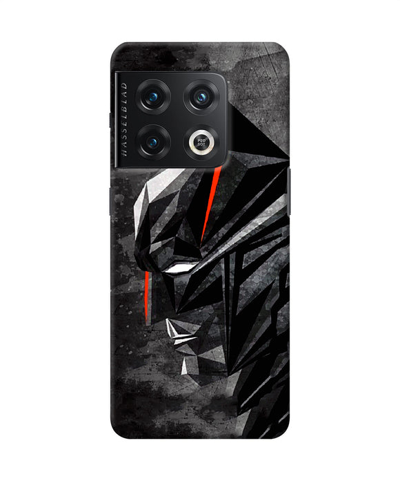 Batman black side face OnePlus 10 Pro 5G Back Cover