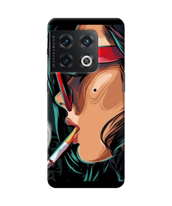 Smoking girl OnePlus 10 Pro 5G Back Cover