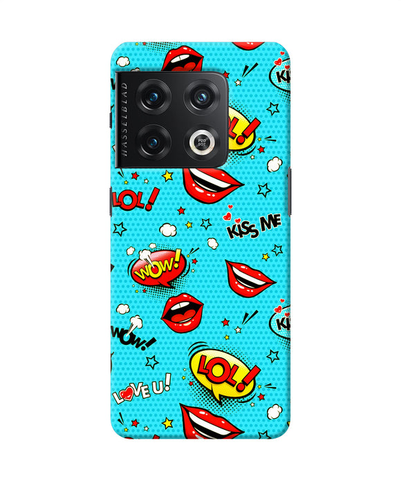 Lol lips print OnePlus 10 Pro 5G Back Cover