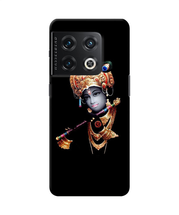 Lord krishna with fluet OnePlus 10 Pro 5G Back Cover