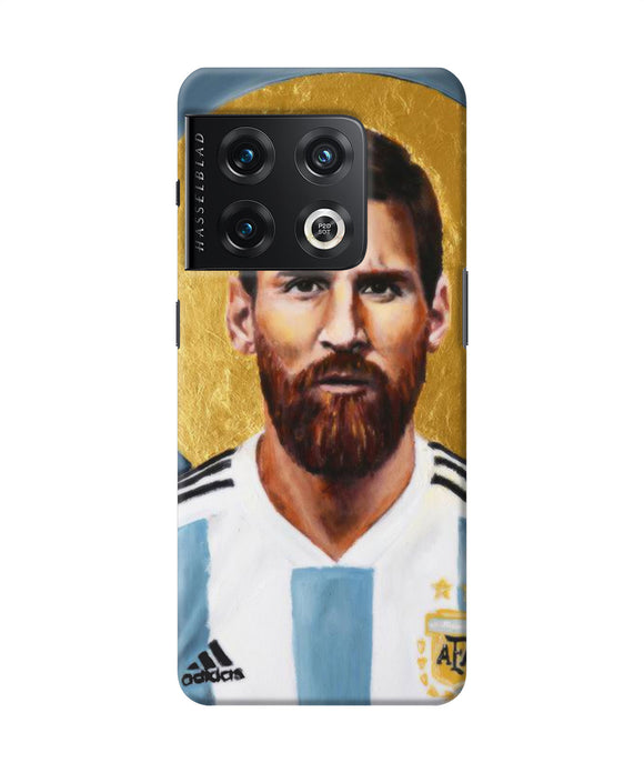 Messi face OnePlus 10 Pro 5G Back Cover