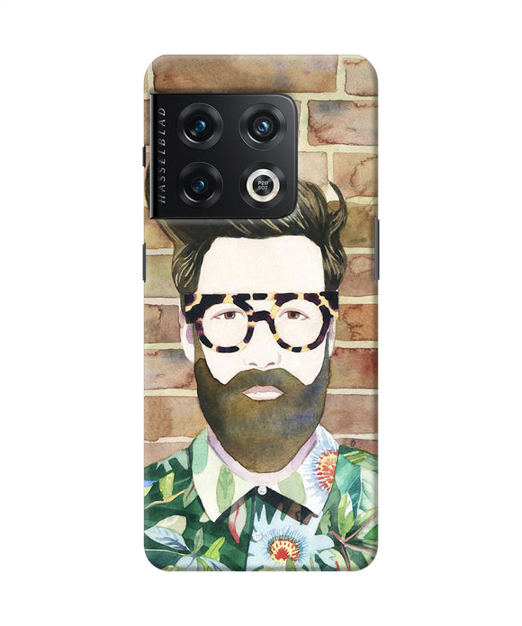 Beard man with glass OnePlus 10 Pro 5G Back Cover