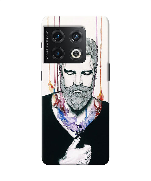Beard man character OnePlus 10 Pro 5G Back Cover