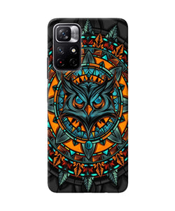 Angry Owl Art Poco M4 Pro 5G Back Cover