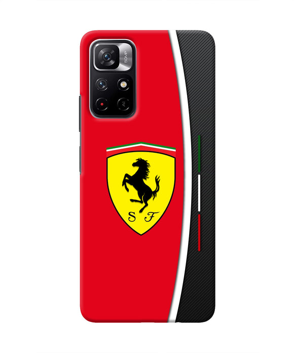 Ferrari Abstract Poco M4 Pro 5G Real 4D Back Cover