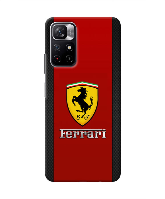 Ferrari Abstract Poco M4 Pro 5G Real 4D Back Cover