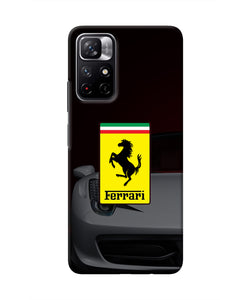 White Ferrari Poco M4 Pro 5G Real 4D Back Cover