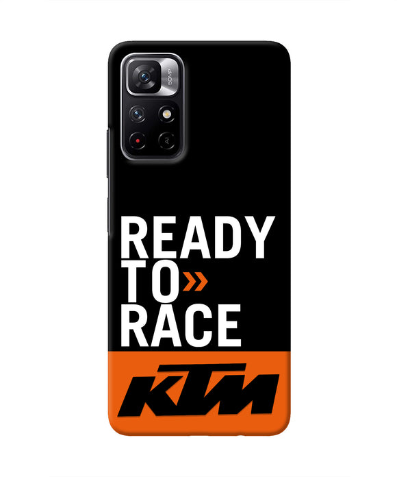 KTM Ready To Race Poco M4 Pro 5G Real 4D Back Cover