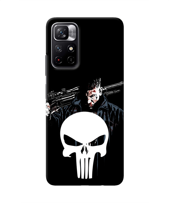 Punisher Character Poco M4 Pro 5G Real 4D Back Cover