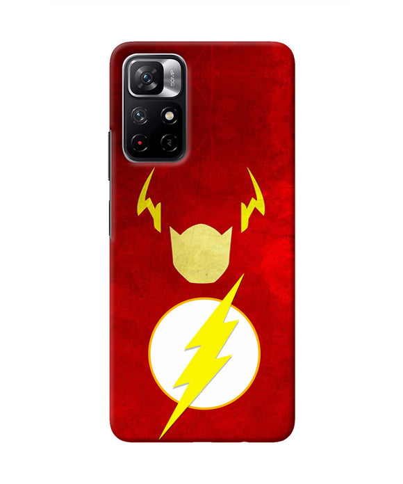 Flash Character Poco M4 Pro 5G Real 4D Back Cover