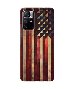 Vintage US flag Poco M4 Pro 5G Back Cover