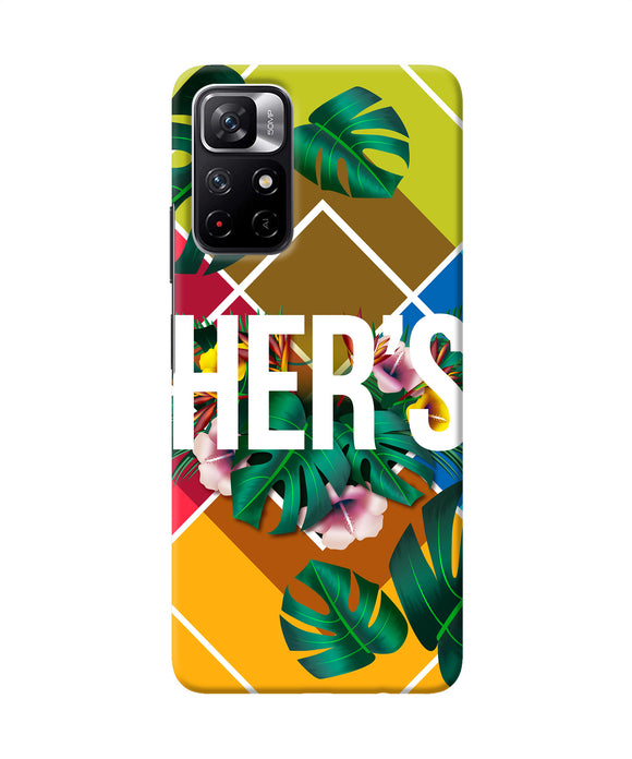 His her two Poco M4 Pro 5G Back Cover