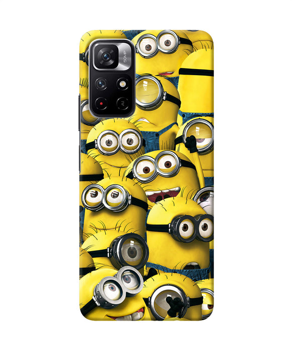 Minions crowd Poco M4 Pro 5G Back Cover