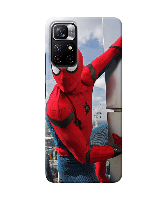 Spiderman on the wall Poco M4 Pro 5G Back Cover