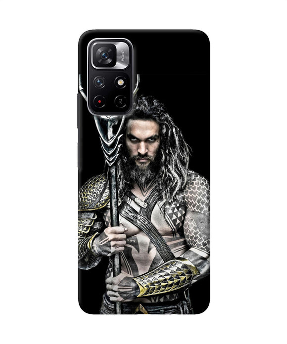 Aquaman trident black Poco M4 Pro 5G Back Cover