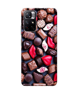 Valentine special chocolates Poco M4 Pro 5G Back Cover