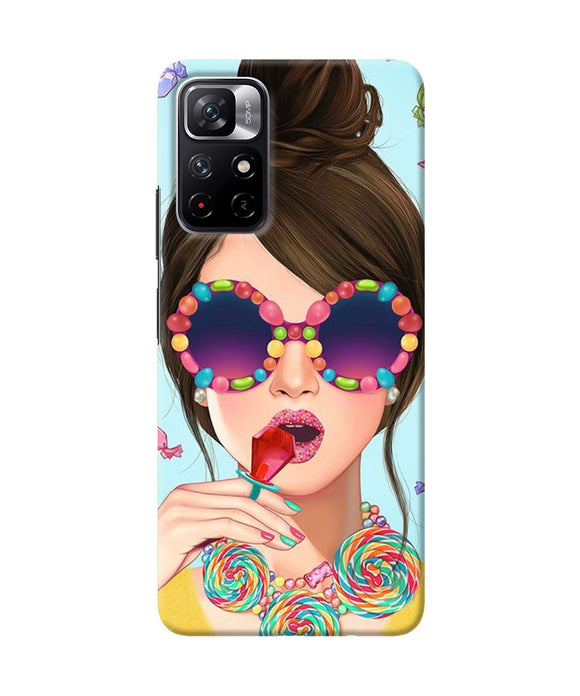 Fashion girl Poco M4 Pro 5G Back Cover