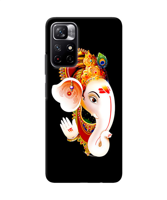 Lord ganesh face Poco M4 Pro 5G Back Cover