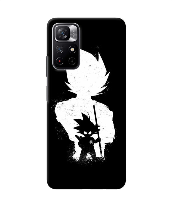 Goku night little character Poco M4 Pro 5G Back Cover