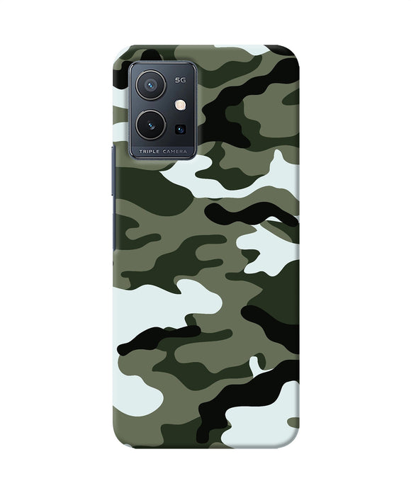 Camouflage IQOO Z6 5G Back Cover