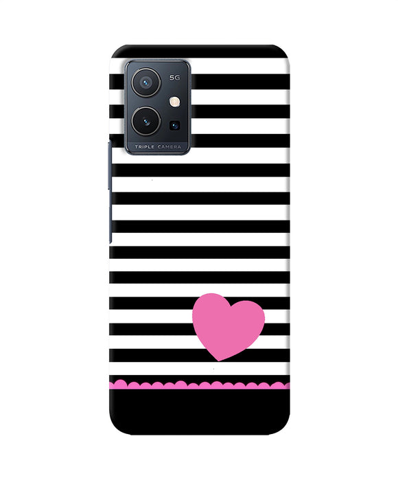 Abstract heart IQOO Z6 5G Back Cover