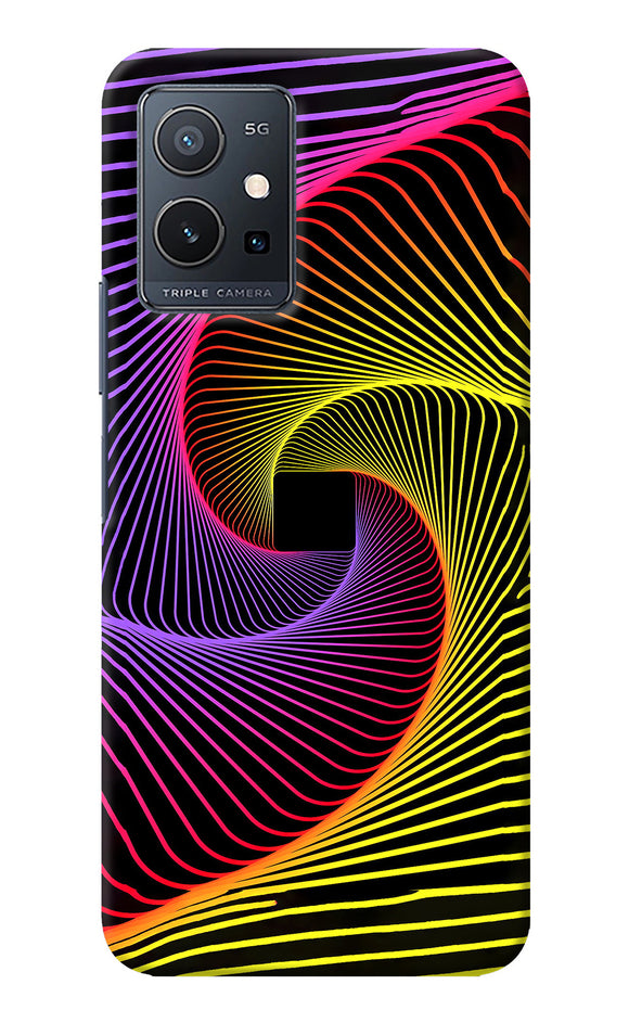 Colorful Strings IQOO Z6 5G Back Cover